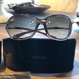 Tom Ford Jennifer brown gradient sunglasses